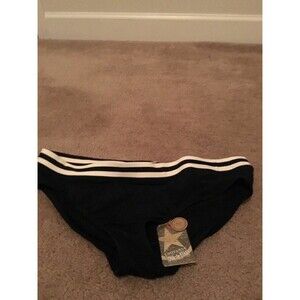 Converse One Star Women's Bikini Bottom Swim Size XL Black White